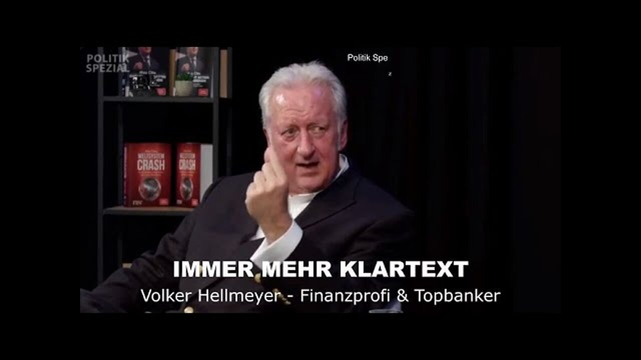 Finanzprofi & Bänker Volker Hellmeyer spricht Klartext über Medien & Politik-Video in der Info