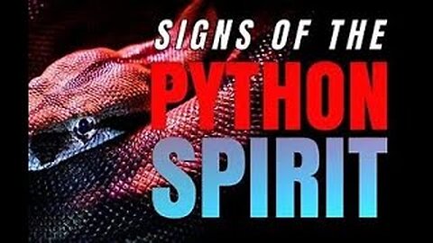 WHAT IS A PYTHON SPIRIT?