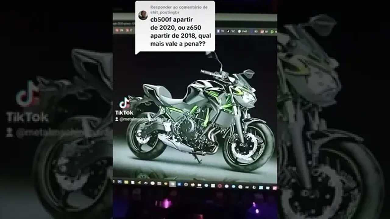 CB 500 F ou Z650 ( 2018 + ) Qual vale mais a pena ?