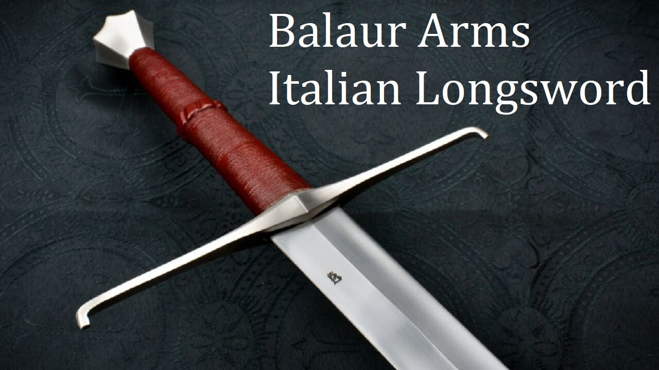 "Cutting Tatami" with the Balaur Arms Italian Longsword