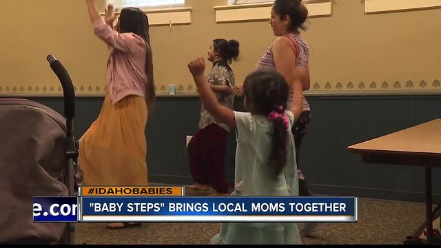 Baby Steps provides help, hope, education and friendship to local moms
