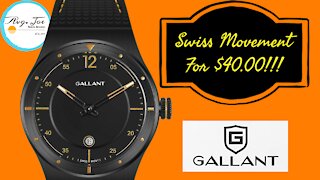 Swiss Movement For 40.00- Amazon’s Gallant [Watch Review]