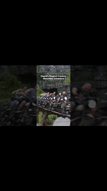 Hagrid’s Motorbike Ride 🤩🎢 #shorts