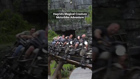 Hagrid’s Motorbike Ride 🤩🎢 #shorts