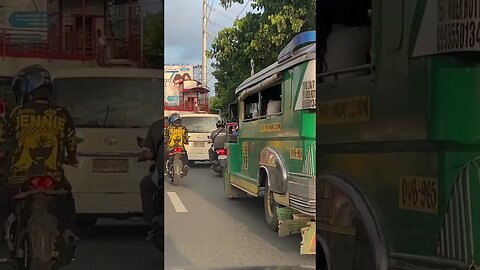 Jeepney Traffic Route #shorts #short #shortvideo #shortsvideo #travel #philippines #shortsfeed