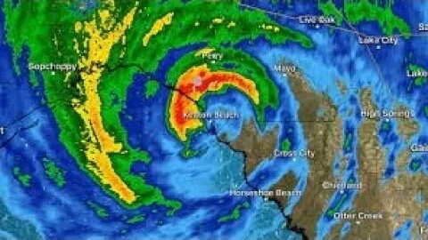 Hurricane Idalia made landfall and is not a joke