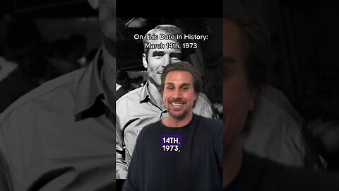 TODAY IN HISTORY: 3/14/1973 #shorts