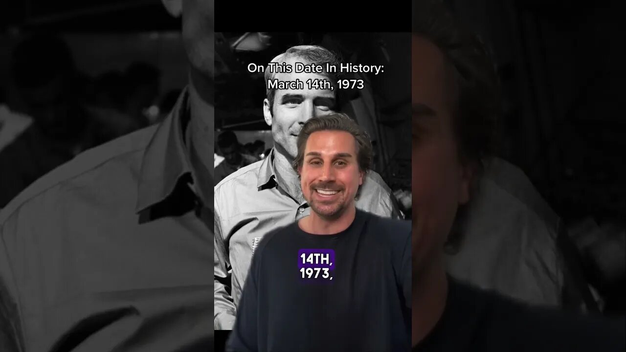 TODAY IN HISTORY: 3/14/1973 #shorts