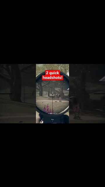 2 Bullets 2 Kills! #warzone #clips #SUBSCRIBE #comment #like #shorts