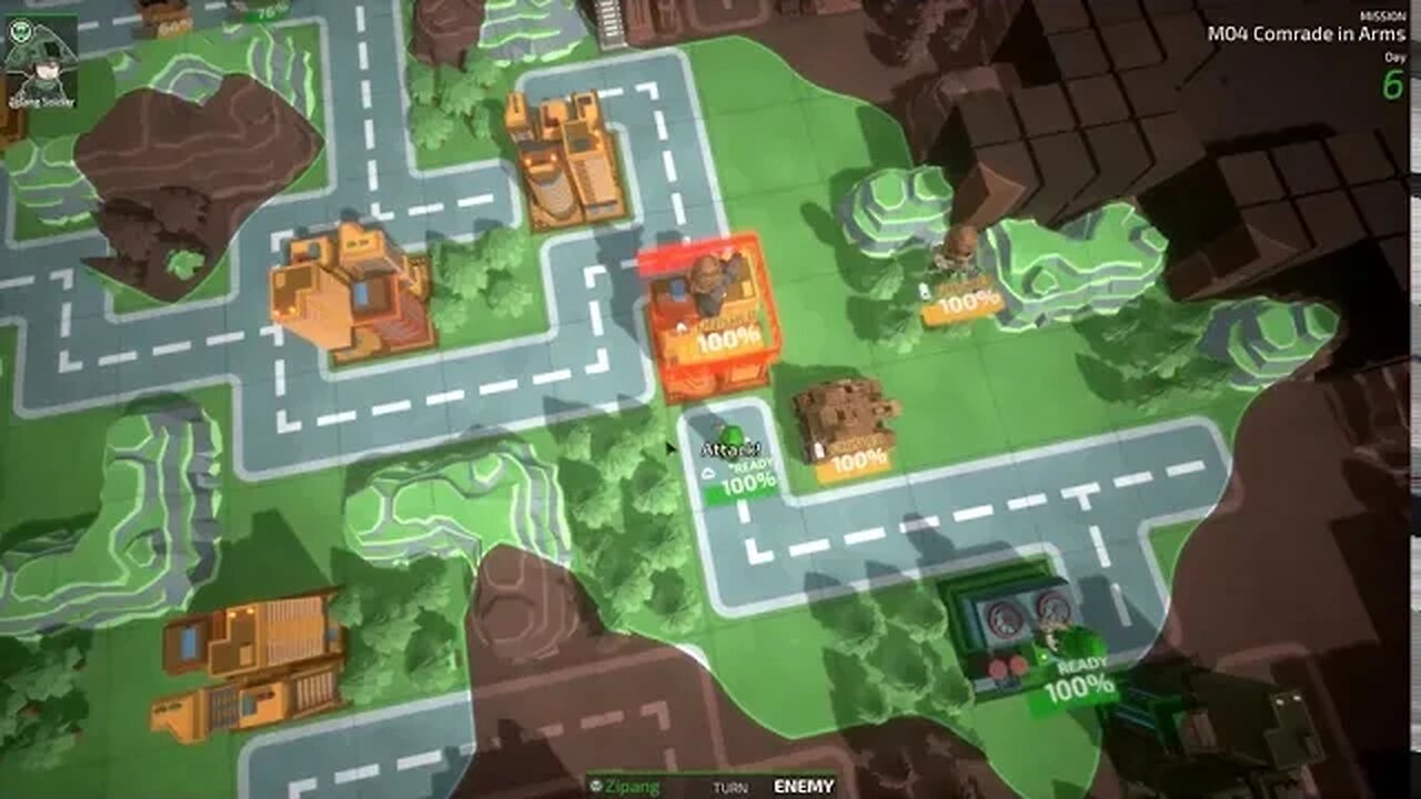 Moving the Front Line - Tiny Metal