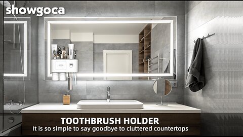 Toothbrush Holder Wall Mounted