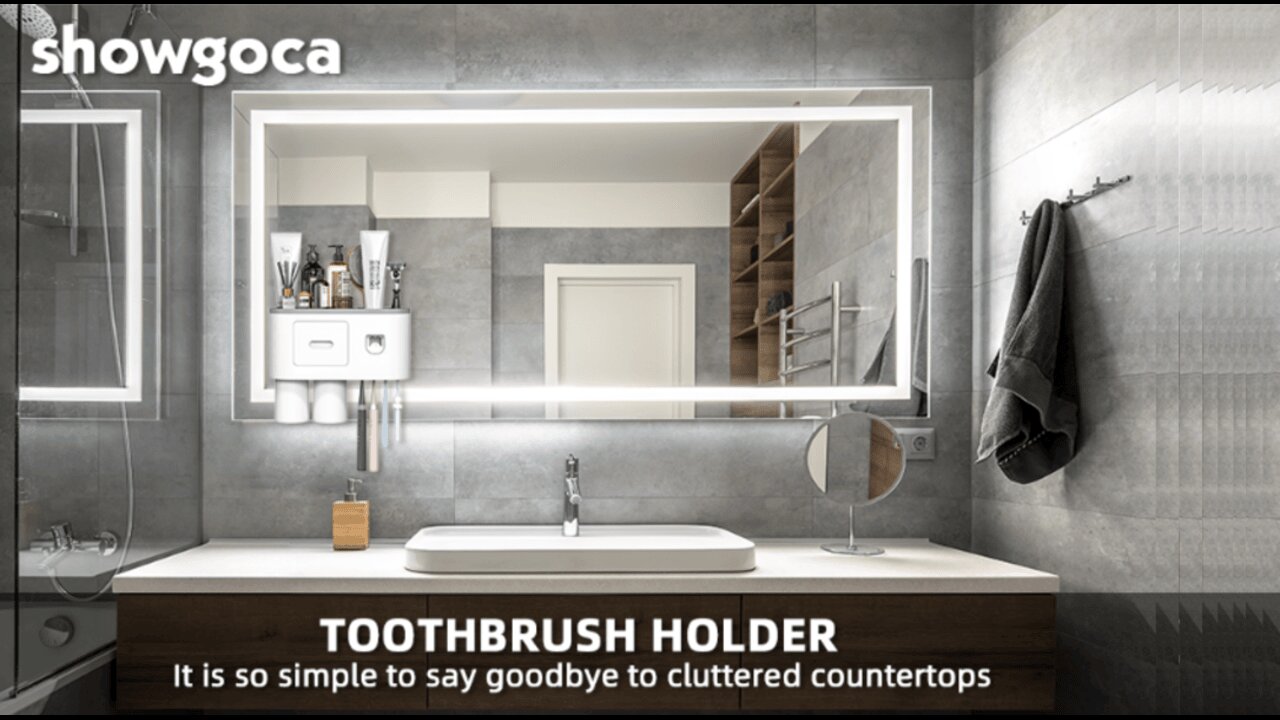 Toothbrush Holder Wall Mounted