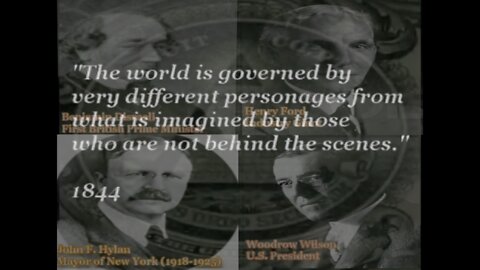 Confessions through history of a One World Government