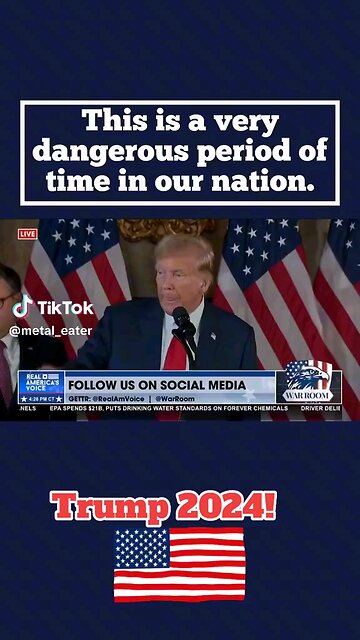 This is a very dangerous period of time in our nation.