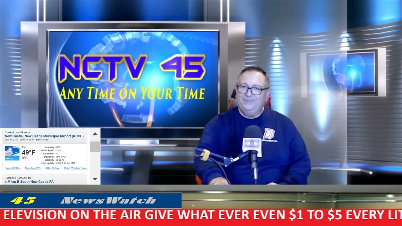 NCTV45 NEWSWATCH MIDDAY WEDNESDAY WEDNESDAY OCTOBER 5 2022 WITH ANGELO PERROTTA