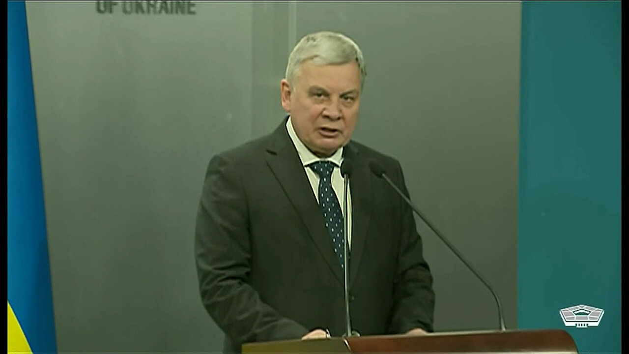 Austin, Ukrainian Defense Minister Brief News Media