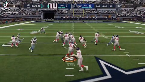 Barkley 43 Yard Touchdown Run! Madden 21