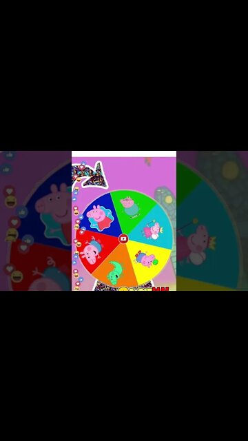 PAUSE E DIGA QUEM É VOCÊ ROLETA PEPPA Nº2 #shorts