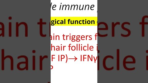 #shorts Unlocking the Secrets of Hair Follicle Immune Privilege