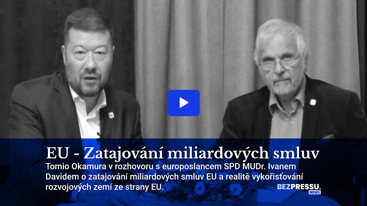 EU - Zatajování miliardových smluv
