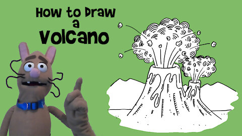 How to Draw a Volcano