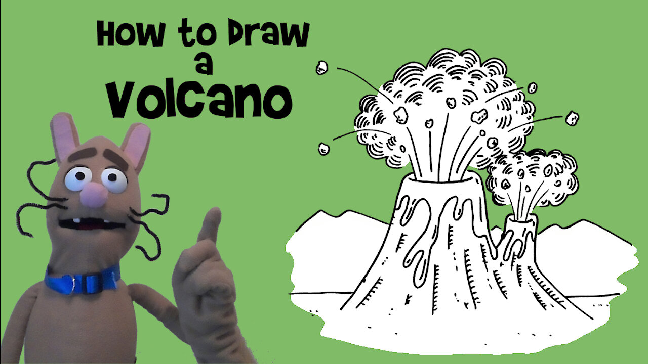 How to Draw a Volcano