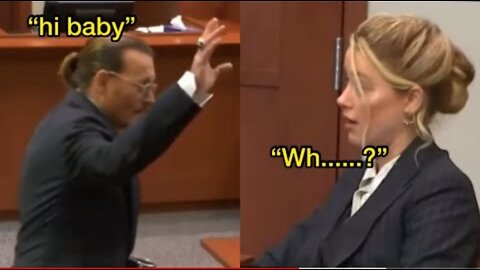 Johnny Depp Entering Court: Amber Reacts