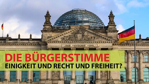 Einigkeit und Recht und Freiheit? - Die Bürgerstimme Burgenlandkreis