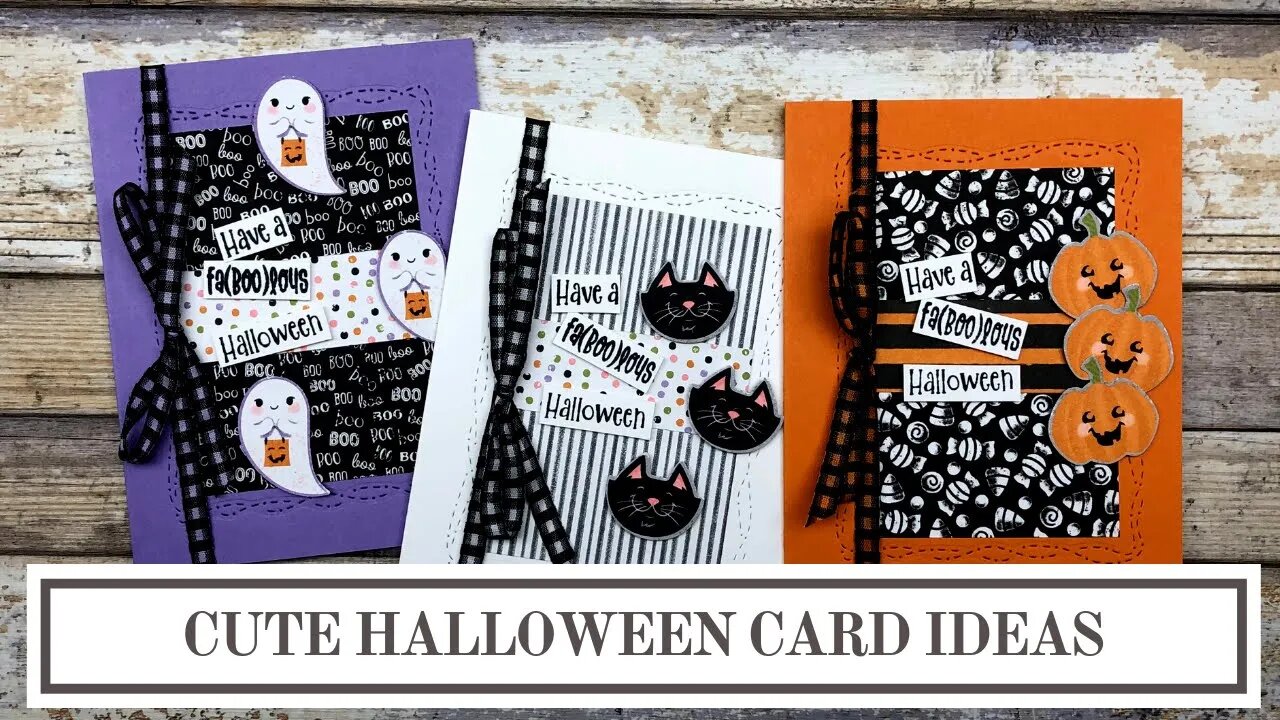 Cute Halloween Card Ideas