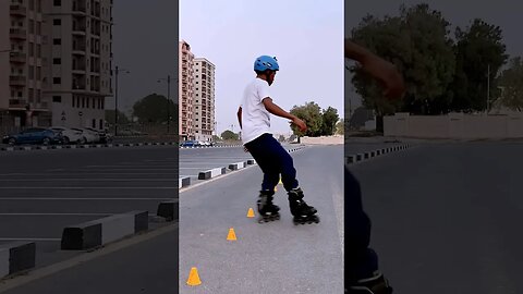 Footwork slalom #skateweaver #shorts #viral #skating #dance