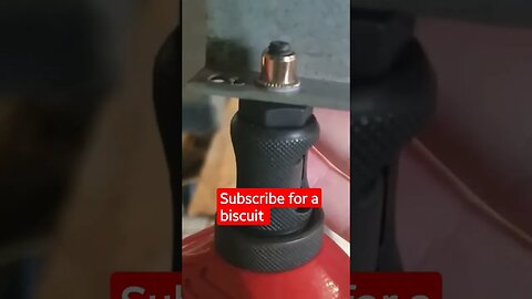 Nutsert tool for a nutbar #shorts