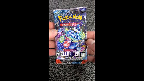 Pokemon stellar crown pack opening #pokemon