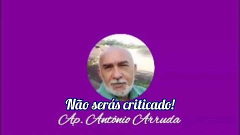 Não serás criticado!