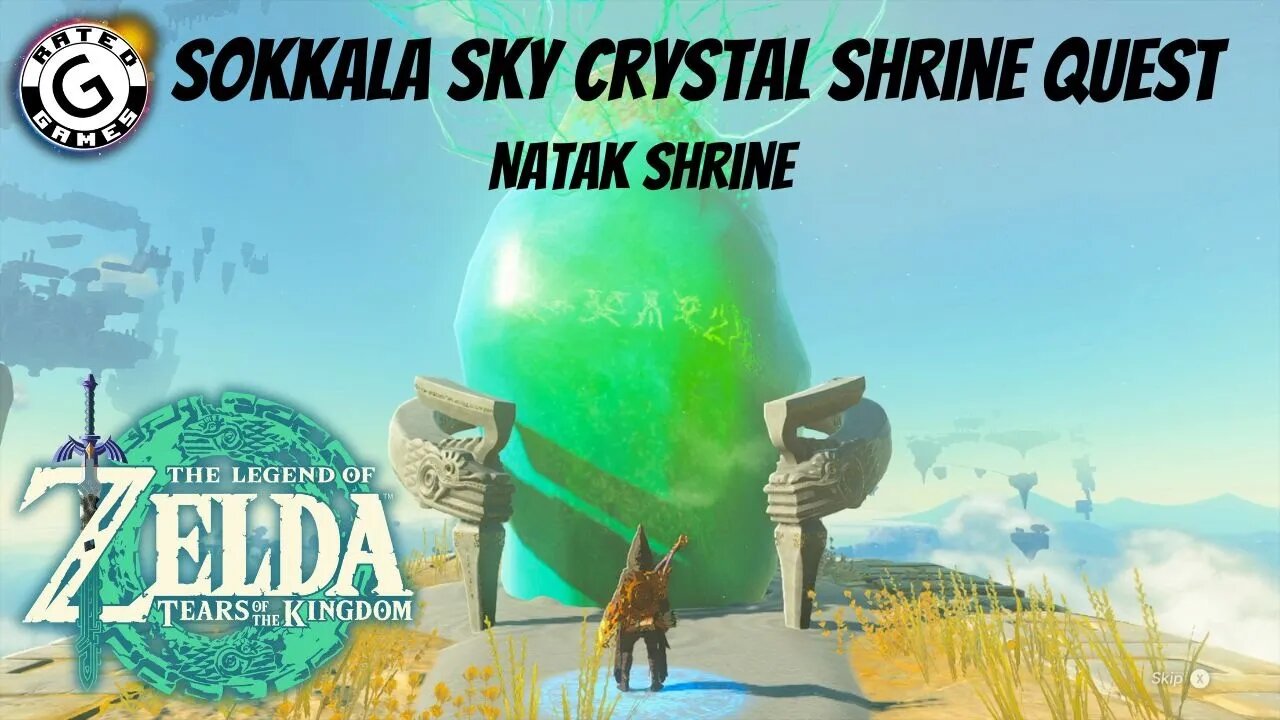 Sokkala Sky Crystal Shrine Quest - Natak Shrine - Tears of the Kingdom Shrines