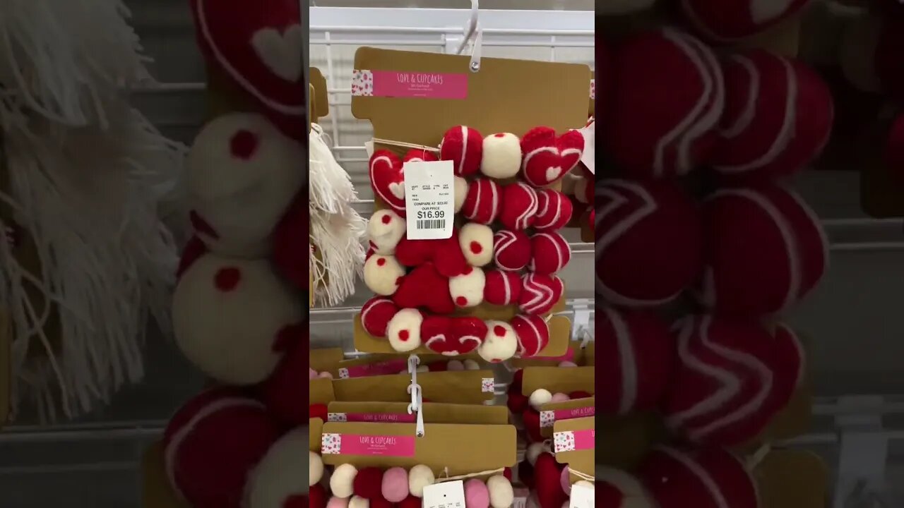 Valentine Decor at HomeGoods