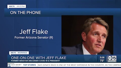 Former Senator Jeff Flake discusses President Trump, COVID-19