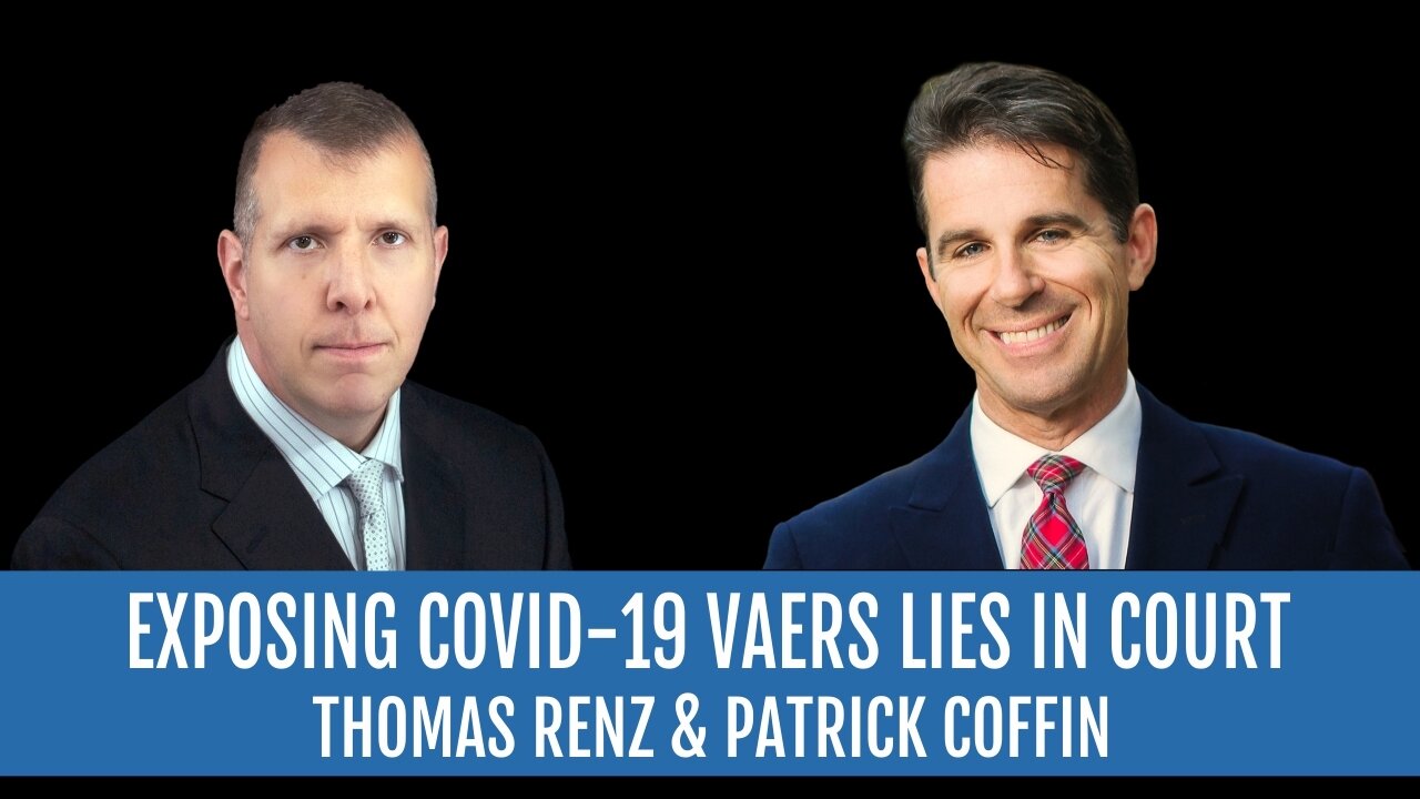 #242: Exposing Covid-19 Vaers Lies in Court—Thomas Renz