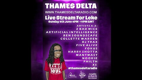 RAY KEITH DREAD CAST - JUNE 1ST - THAMES DELTA RADIO