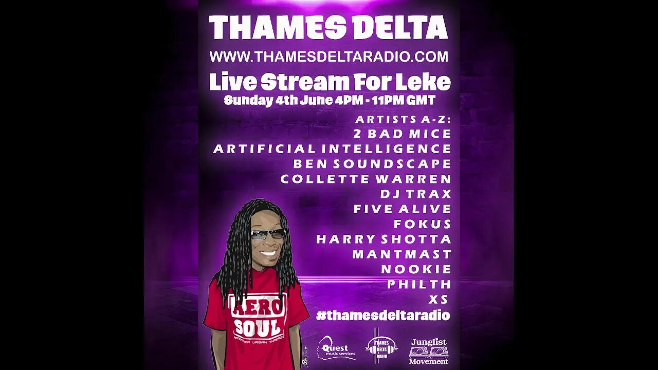 RAY KEITH DREAD CAST - JUNE 1ST - THAMES DELTA RADIO