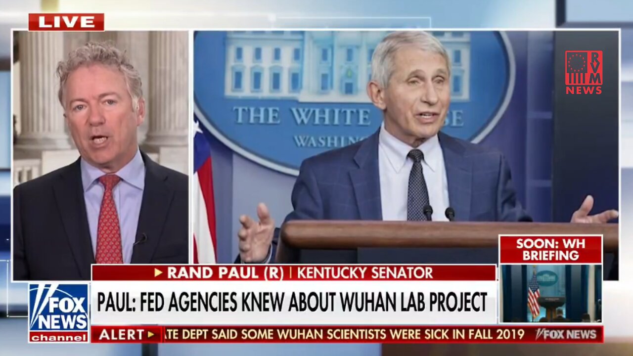 Fauci's Smoking Gun, 15 Federal Agencies Knew About His Gain Of Function - Rand Paul