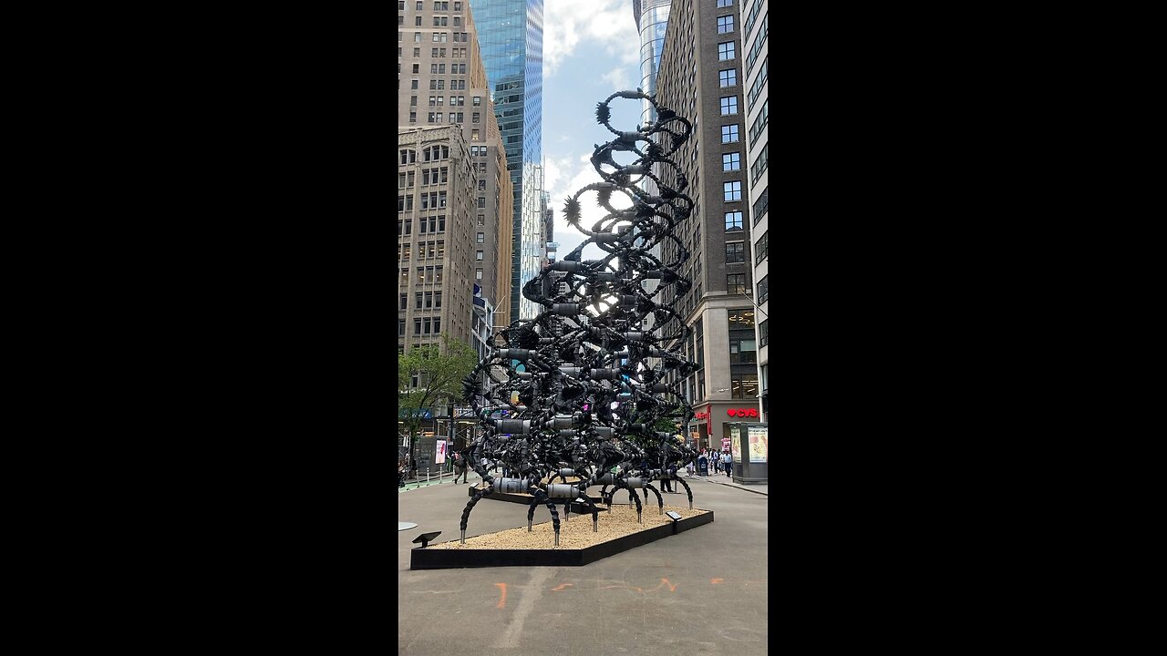 Times Square: Shaved Portions (Chakaia Booker)