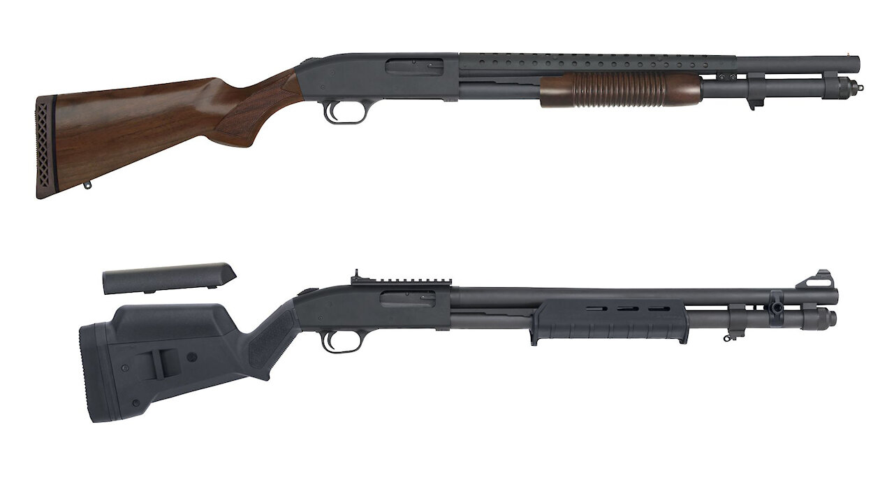 Mossberg 590 Retrograde vs 590A1 Magpul #930