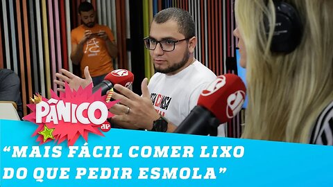 Teólogo Yago Martins: 'É mais fácil comer lixo do que pedir esmola'