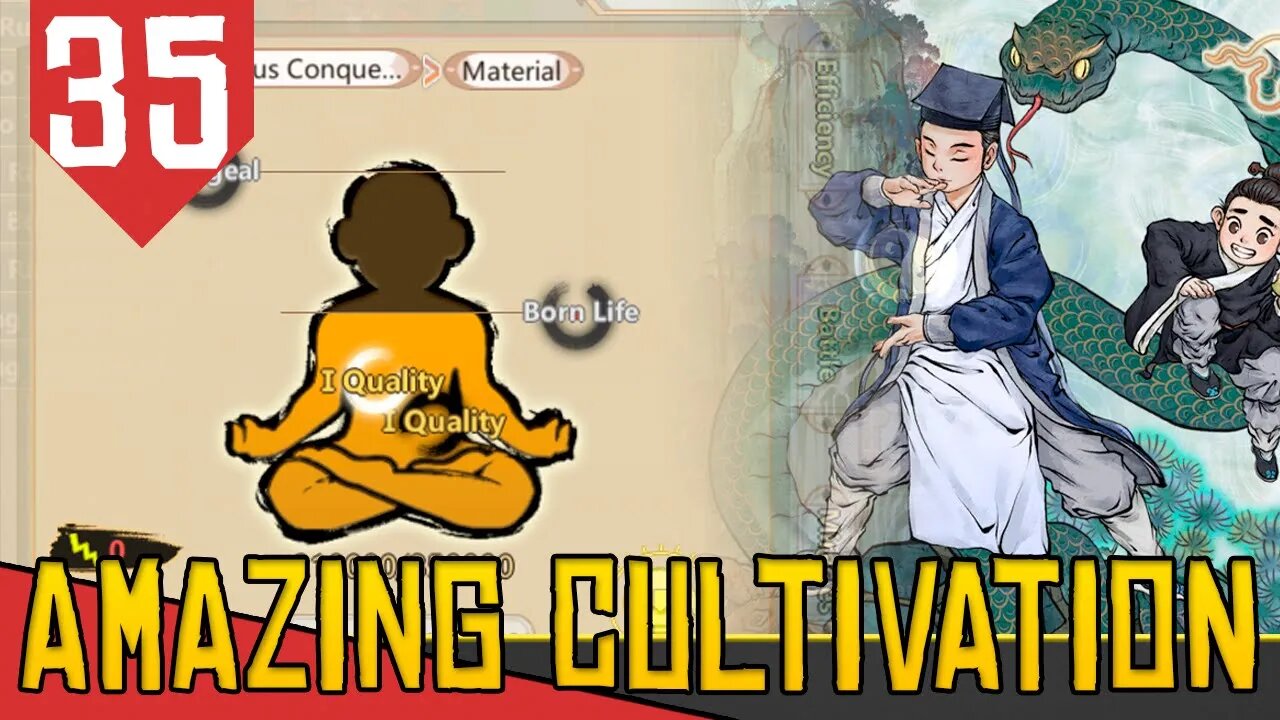 A Menina que tinha DOIS GOLDEN CORES - Amazing Cultivation Simulator Immortal #35 [Gameplay PT-BR]