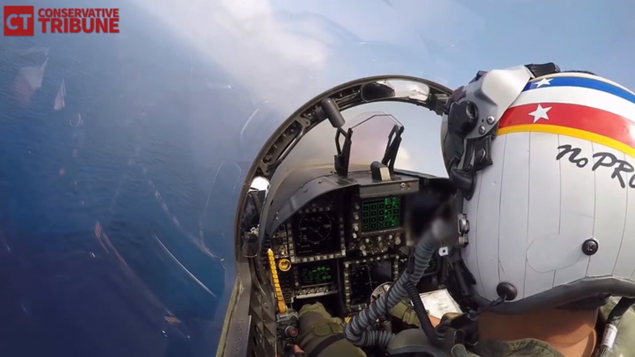 Watch: F/A-18F Super Hornet Screams to Carrier, Executes Flawless Landing