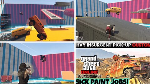 Grand Theft Auto 5 I GTA 5 Online Gameplay (RPG VS Insurgent)Floor 1 🚀🚀🔥🔥🔥🚘🚘🚘🔥🔥🔥🚀🚀