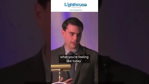 Ben Shapiro: THE truth vs 'my truth' - Lighthouse International Group #shorts #benshapiro