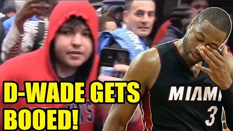 Dwyane Wade gets BOOED at Knicks playoff game! Fan BLASTED for transitioning his son! WATCH THIS!