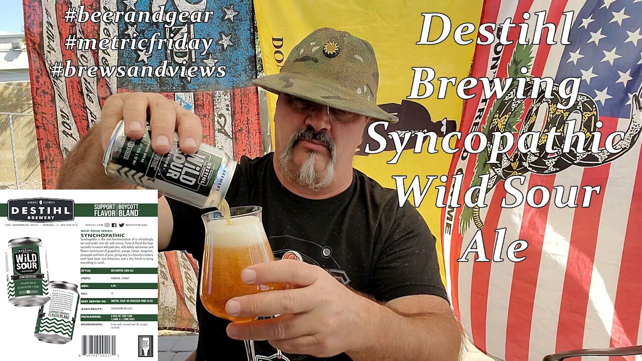 Destihl Brewing Syncopathic Wild Sour Ale 3.5/5