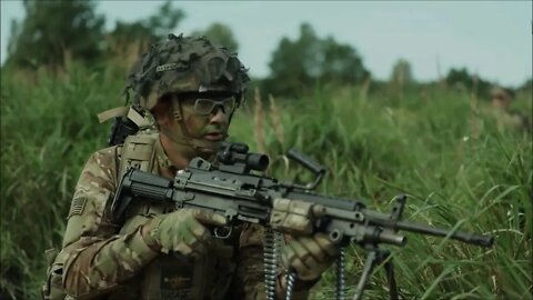 Battle Group Poland Conducts a Dynamic Infantry Force-on-Force Demonstration